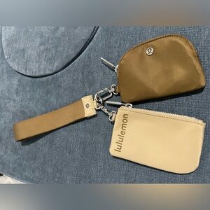 Lulumelon Dual Pouch Wristlet